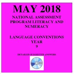 Year 9 May 2018 Language - Answers